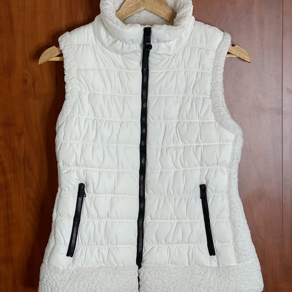 Calvin Klein Puffer Vest White